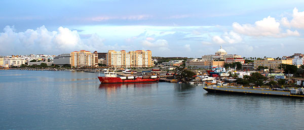 San Juan port of Puerto Rico